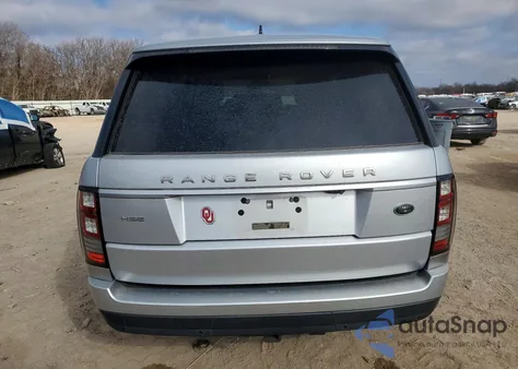 2016 Land Rover Range Rover Hse z USA, uszkodzony, nr VIN SALGS2PFXGA291571